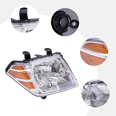 Faro halógeno derecho para camioneta Nissan Frontier 2009-2017 2018 Foto 1 de 4