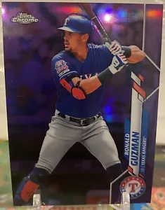 2020 Topps Chrome Ronald Guzman Purple Refractor /299 - Bild 1 von 1