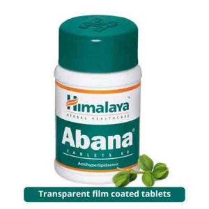 (3 x 60 = 180 Tabs) Himalaya Abana zur Senkung des Cholesterins (KOSTENLOSER VERSAND) - Bild 1 von 5