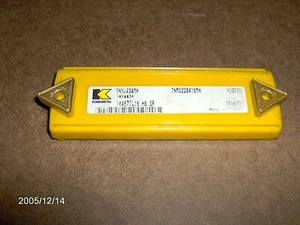TNMG434MN, GR KC9125 KENNAMETAL" CARBIDE INSERTS, 5 PIECES - Picture 1 of 1