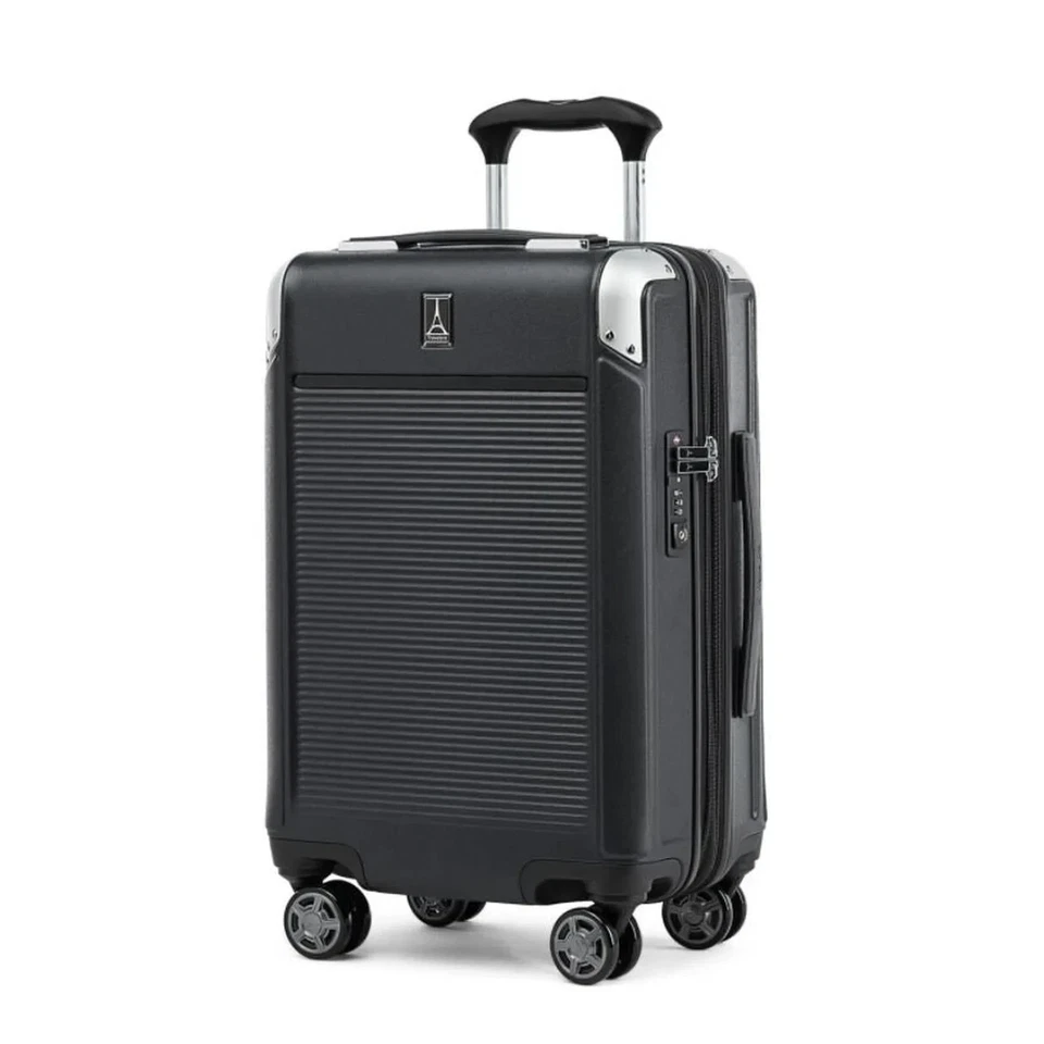 Travelpro 409209101 Platinum Elite Spinner Luggage Shadow Black Carry-on 21"
