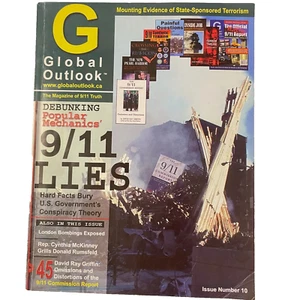 GLOBAL OUTLOOK #10 Magazine 2005 double issue 9/11 Lies Conspiracy Theory - Picture 1 of 8