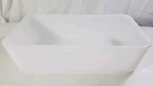 Vintage Westinghouse Milk Glass Loaf Baking Dish Refrigerator Box (NO LID) - Picture 1 of 13