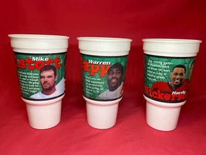 Set of 3 1998 McDonalds Tampa Bay Bucanneers Cups Mike Alstott Warren Sapp - Picture 1 of 5