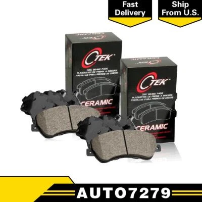 Juego de pastillas de freno de disco delanteras traseras C-Tek para BMW 318i 1994 1995 1996 1997 1998 1999 Foto 1 de 4