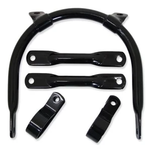 BSA DBD34 Goldstar, A10 Rocket Goldstar Headlamp Bracket Black UK Made 42-9203/4 - Picture 1 of 1
