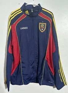 Adidas MLS Real Salt Lake City RLS Xango Soccer Warm Up Jacket Mens XL - NWT - Picture 1 of 10