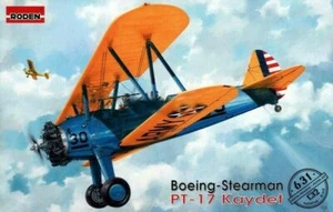Roden 631 1/32 Boeing-Stearman PT-17 Kaydet. Plastik Modellbausatz - Bild 1 von 4