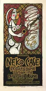 Neko Etui Poster Jason Lytle Crystal Ballroom 2009 handsigniert von Gary Houston - Bild 1 von 7