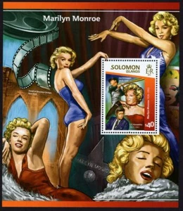 SOLOMON ISLANDS - 2015 'MARILYN MONROE' Miniature Sheet $40 MNH [E0905] - Bild 1 von 1