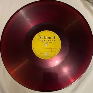 78 JOE LOUIS vs BILLY CONN 2 unfindable Red Vinyl radio recording private HEAR - Picture 1 of 4