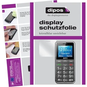 2x Schutzfolie für AEG Voxtel M250 klar Display dipos Displayfolie - Bild 1 von 4