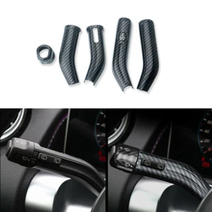 Glossy ABS Carbon Fiber Wiper Gear Bar Cover Trim Special For Benz A 2019 2020 - Picture 1 of 6