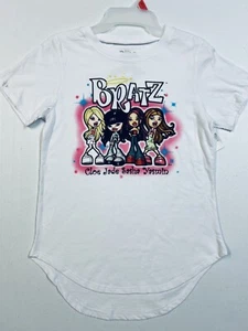 BRATZ Womens Junior Short Sleeve Shirt Size M 7/9 NWT - Picture 1 of 1