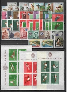 Annate complete San Marino MNH** Nuove** dal 1959 al 2010 - Afbeelding 1 van 162