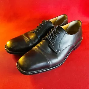 Florsheim Imperial Lawrence AU/UK 9 EE US 10 EU43 Black Leather Soles Mens Shoes - Picture 1 of 22