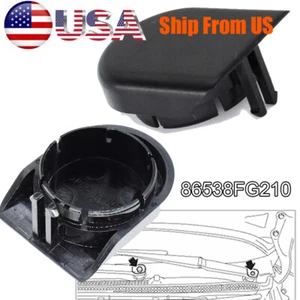 FRONT WINDSHEILD WIPER ARM NUT BOLT COVER CAP For SUBARU CROSSTREK OUTBACK WRX - Foto 1 di 6