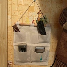 5 Pockets Wall Door Closet Hanging Storage Bag Organizer Pouch Useful