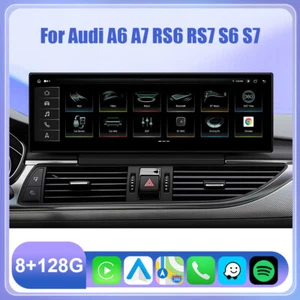 Carplay Für 14.9'' Audi A6 2017-2019 Android 14 Autoradio GPS Navi WIFI SWC DAB+ - Bild 1 von 17