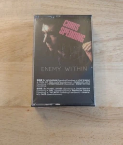 Chris Spending "Enemy Within" OPM Cassette Tape NEW SEALED  - Picture 1 of 4