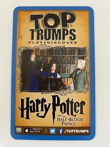 Harry Potter and the Half Blood Prince Top Trumps Pick Your Own Film Trump Card - Picture 1 of 31