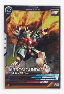 Gundam Arsenal Base Card UT02-027 R Altron Gundam Bandai Made in Japan - Picture 1 of 4