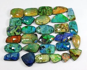 Lote CERTIFICADO de piedras preciosas sueltas naturales ópalo monarca doblete australiano - Imagen 1 de 6