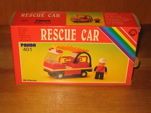 Vintage rare “Panda Educational Basic Building Bricks” (401) made in Greece by P - Picture 1 of 5