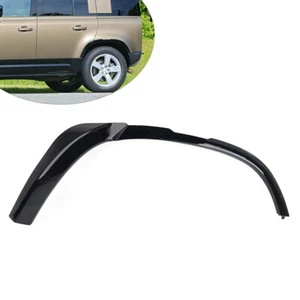 1*Black Rear Door Wheel Arch Flare Trim For Land Rover Defender 90 110 2020-2023 - Picture 1 of 12