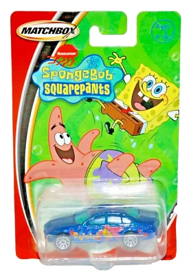 Matchbox ~ Nickelodeon  SpongeBob Squarepants  Patrick ~ Diecast  2003 Blue Car - Image 1 of 4
