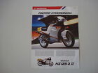Advertising Pubblicita 1987 Moto Honda Ns 125 R Ii