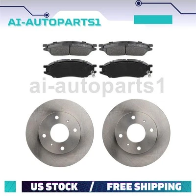 Juego de rotores de freno delanteros y pastillas de freno para Renault Scala 2011 2012 2013 Foto 1 de 4