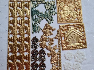 Wachsmotive-Bordüren-Weihnachten-Winter-Verzierwachs-Wachsornamente-Kerzenkunst - Bild 1 von 3