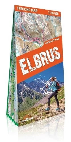 terraQuest terraQuest Trekking Map Elbrus (Map) trekking map (UK IMPORT) - Image 1 of 1