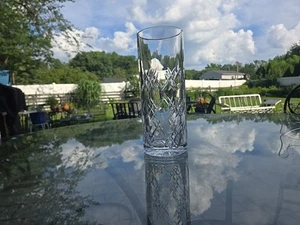 Tiffany & Co. Kristall Zylinder Vase Criss Cross Modern - Bild 1 von 20