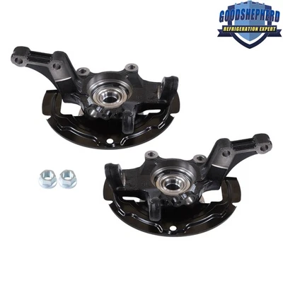 Par de nudillos de dirección con cojinete de cubo de rueda delantera para Nissan Altima 2002-2006 3,5 L Foto 1 de 4