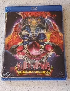 Killer Klowns from Outer Space (Blu-ray, Rare Faceplate Edition, 1988) BRAND NEW - Imagen 1 de 2