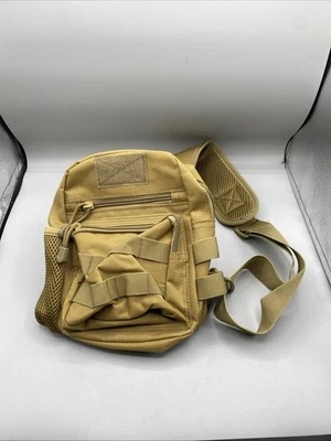 Bolso bandolera táctico al aire libre militar bandolera en el pecho mochila de hombro Foto 1 de 4