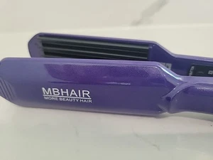 MB HAIR DESIGNER Purple Ceramic Hair Crimper - Picture 1 of 5