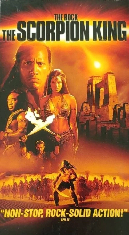 The Scorpion King (VHS, 2002) Dwayne "The Rock" Johnson Michael Clarke Duncan - Image 1 of 1