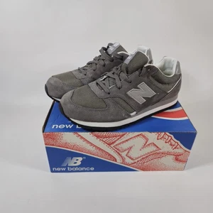 New Balance KJ554PCG Scarpe Sneakers Donna Taglia 4,5 Grigio NUOVE - Foto 1 di 8