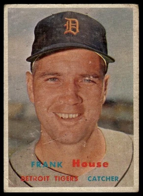 1957 Topps #223 Frank House - Image 1 of 2