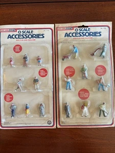 Life Like 1141 & 1139 Miniature People Figurines O Scale NEW - Picture 1 of 1