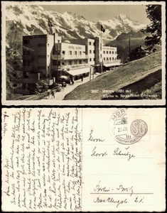 Ansichtskarte Mürren Hotel Alpina 1930 - Bild 1 von 3