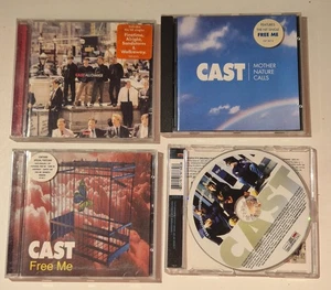 Cast 4 x CD Album/Single Bundle 3 Albums 1 Single Please See Photos For Titles - Foto 1 di 3