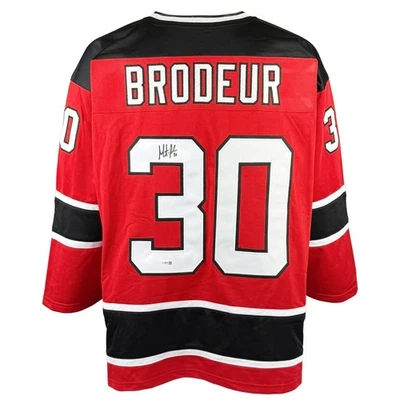 Martin Brodeur autographed signed jersey NHL New Jersey Devils JSA COA - Image 1 of 4