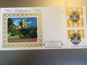 GB BRIEFMARKEN SELBSTKLEBEND ZYLINDER BLOCK SECHS ERSTTAGESBRIEFE SAMMLUNG Nr 051 - Bild 1 von 1