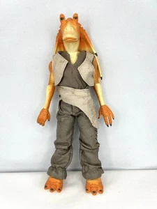 Star Wars JAR JAR BINKS Poseable 12" Actionfigur Hasbro 1998 Episode 1 - Bild 1 von 8