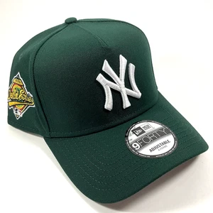New Era New York NY Yankees Exclusive Green 9FORTY A-Frame Snapback Hat Cap - Picture 1 of 9