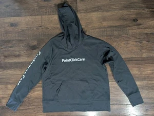 Sudadera con Capucha Elevate PointClickCare Gris Oscuro Tejida Colville Grande Nueva con Etiquetas Cómoda - Imagen 1 de 14